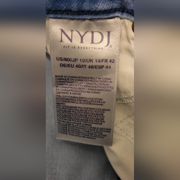 NYDJ Women's Blue Jeans - Picture 5 of 6